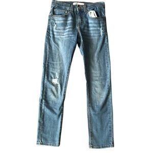 Size 10 Signature by Levi’s Distressed Blue Skinny Boy’s Jeans
